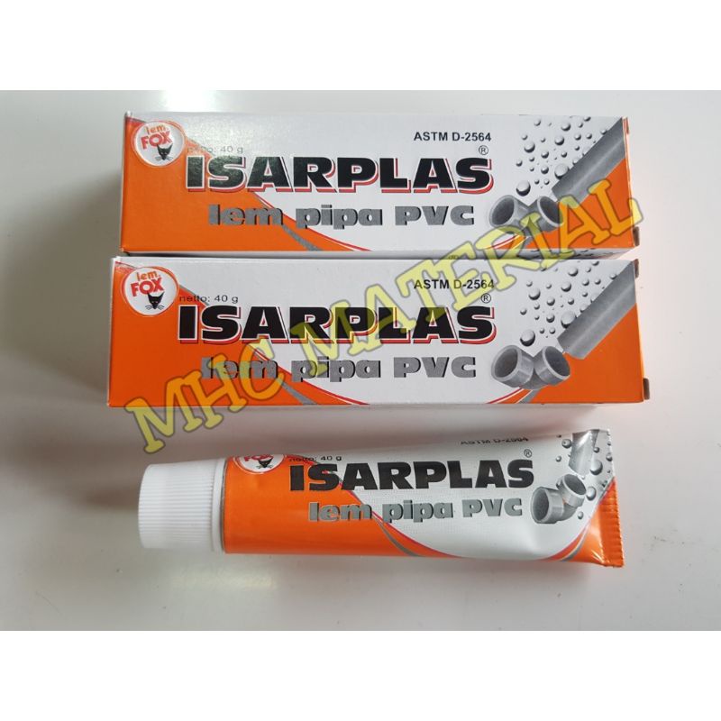 

LEM ISARPLAS 40g / LEM ISARPLAS TUBE / LEM PIPA PVC 40g ASLI ORI 100%