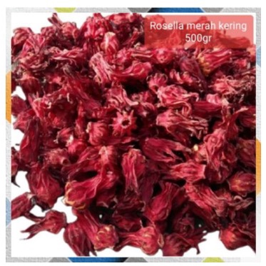 

ROSELLA MERAH KERING 500 GRAM MERAH BAGUS