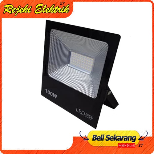 Lampu Sorot LED - Lampu Tembak Oudoor - 100 Watt Cahaya Putih