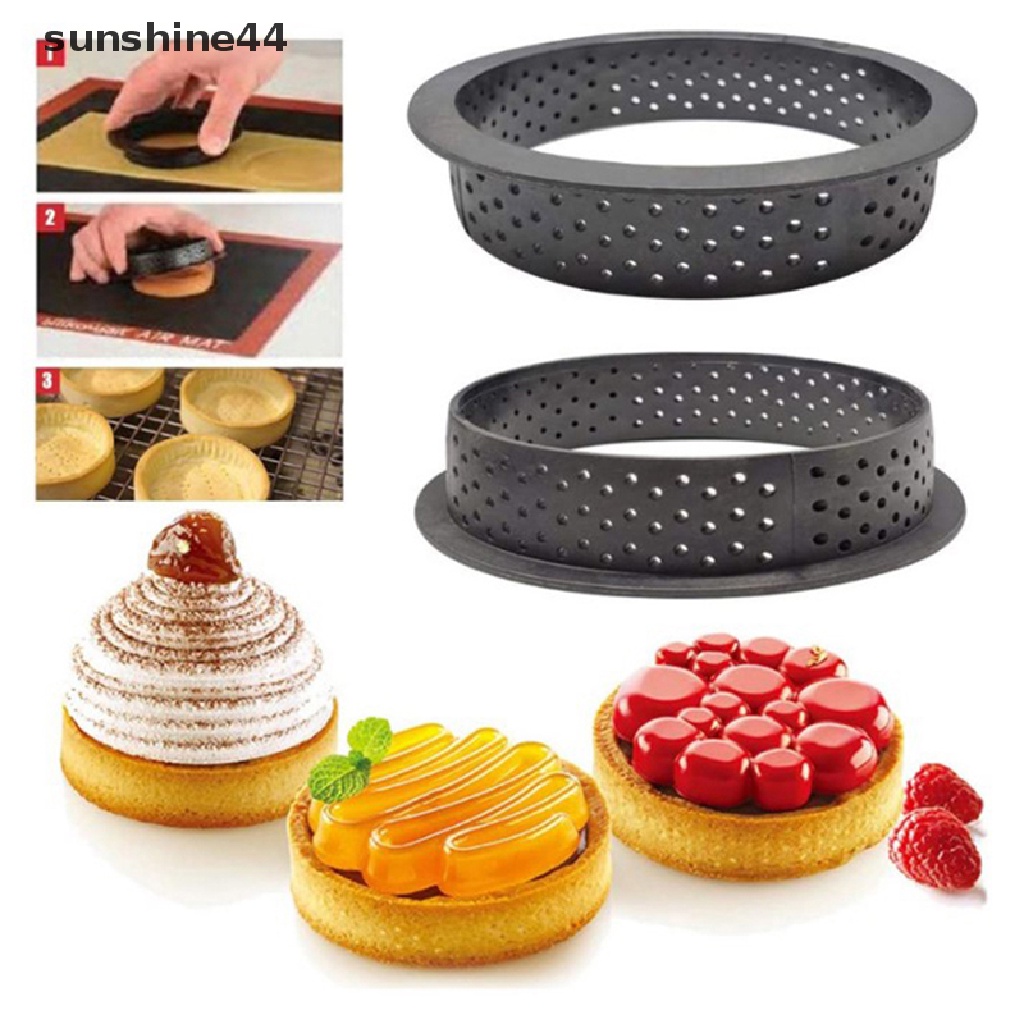 Sunshine Cetakan Kue / Mousse / Dessert DIY Bentuk Lingkaran
