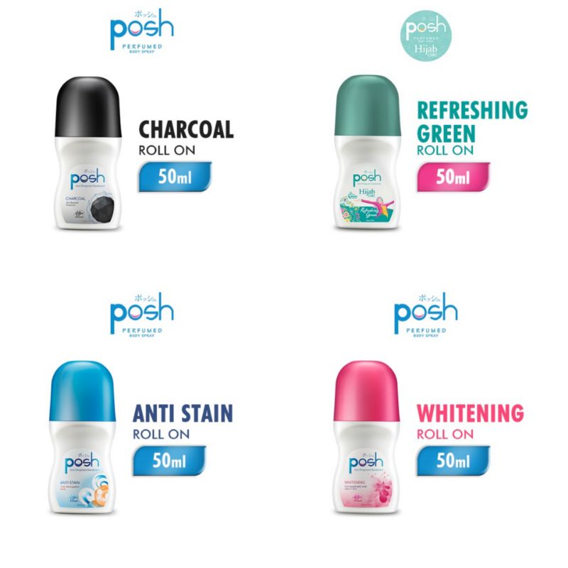 Posh Deodoran Roll On 50 ml | Deodoran Posh