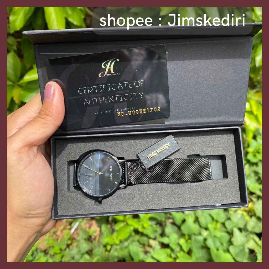 (BISA COD) JAM TANGAN CEWEK TERBARU ANALOG JIMS HONEY IMPORT PROMO FREE BOX JHW 01