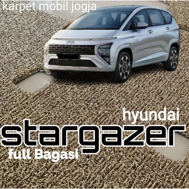 Karpet Mie Mobil Hyundai Stargazer Full Bagasi