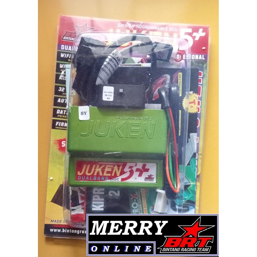 Ecu Juken 5++ BRT Dualband Mio J - Soul GT - X Ride - Fino Kode 54P