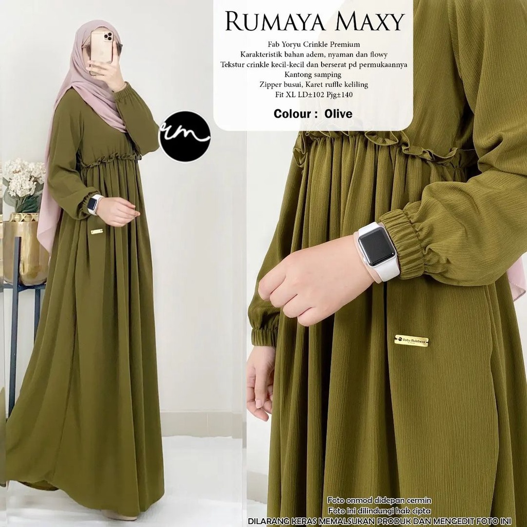 Terlaris [COD] GAMIS SYARI BELT BUSUI BUMIL FRIENDLY DRESS MOSCREPE PREMIUM Elegan