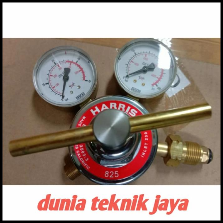 Regulator Hydrogen Hidrogen Tipe 825 - 25 Bar Merk Harris 100% Ori