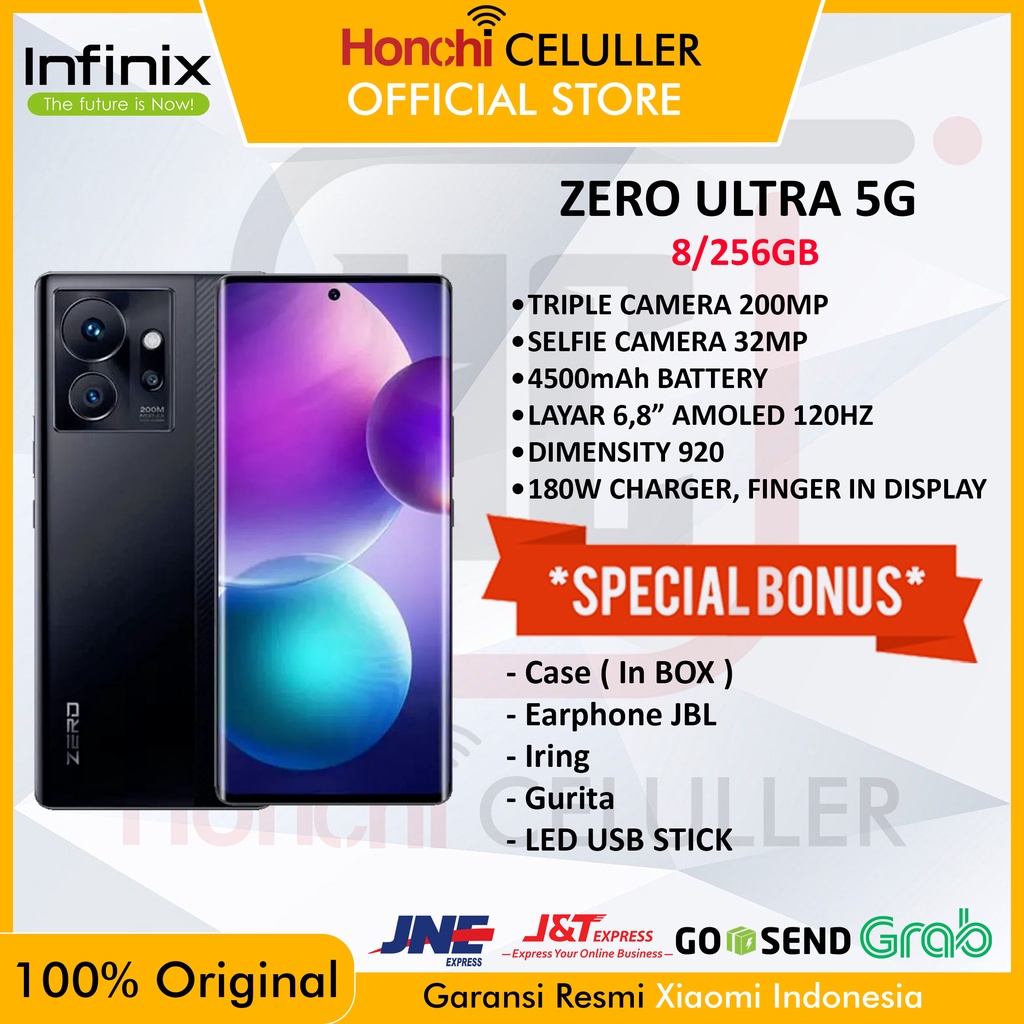 INFINIX ZERO ULTRA 5G 8/256GB GARANSI RESMI INFINIX INDONESIA