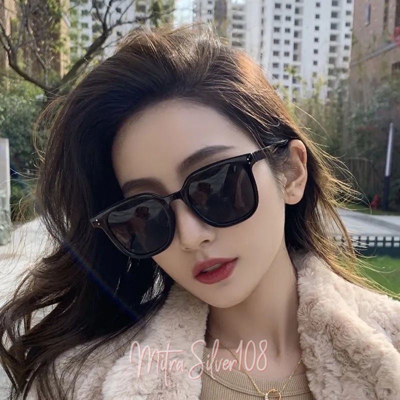 [MS108] KM 02 KacaMata Frame Fashion Unisex KacaMata Vintage Retro Korea Sunglasses COD Kacamata -Fashion Import