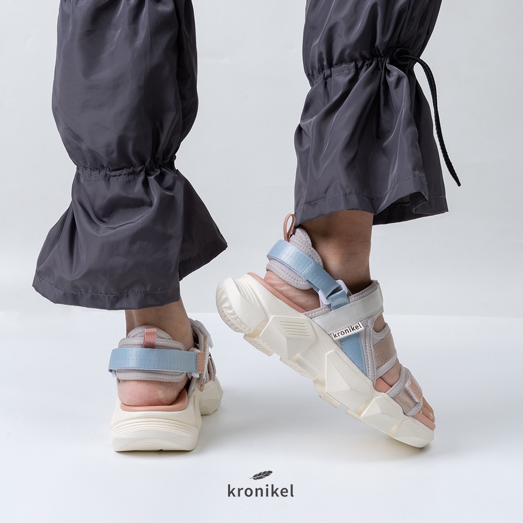 [PREMIUM LOKAL BRAND] KRONIKEL PROJECT // KINTA 2-in-1 Sandals