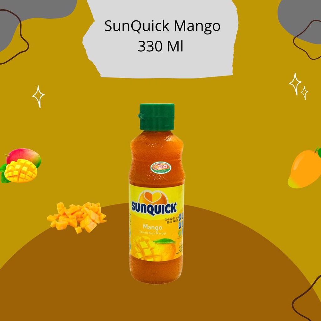 

SUNQUICK MANGO 330ML
