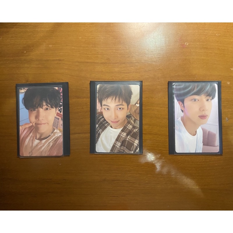 Photocard PC Random BE Essentials album BTS Official Jin Jhope RM