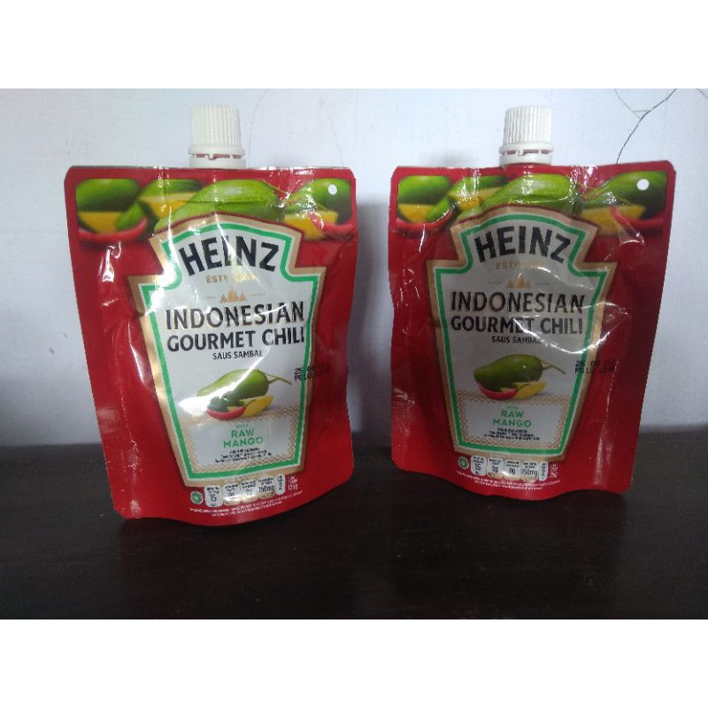 

SAUS SAMBAL HEINZ INDONESIAN GOURMET CHILI 125gr