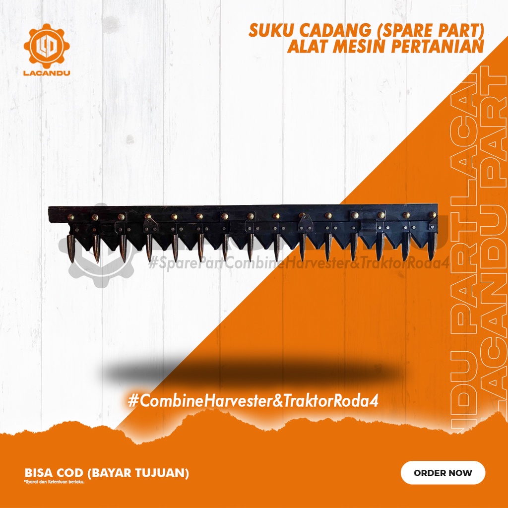 Z KNIFE ASSY - COMPLETE CUTTING BLADE - PISAU SET KOMPLIT DENGAN KUKU MACAN JAVATECH - ZT40ZG.1.1C.2