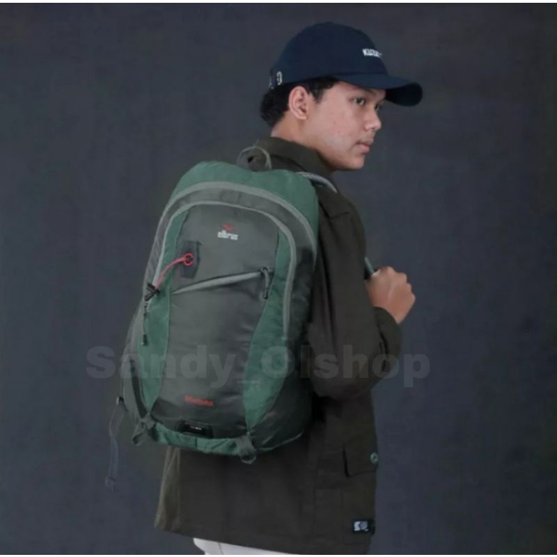 TAS RANSEL PRIA ELBRUS ORIGINAL 25ltr,BONUS RAIN COVER