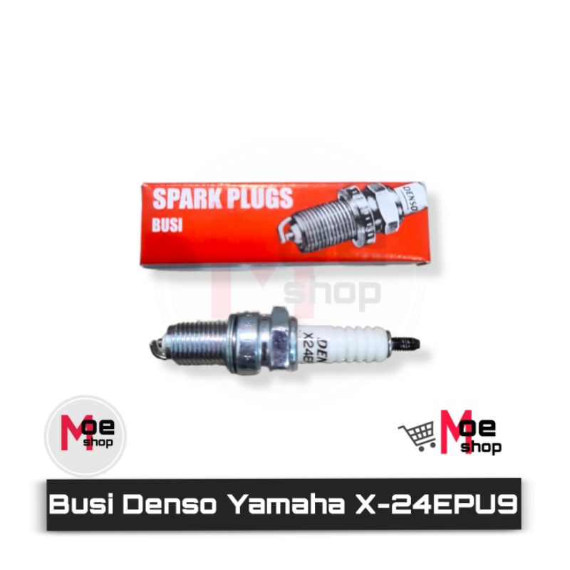 Busi Denso Yamaha U22FS-U / U20EPR9 / U24EPR-9 / U27EPR9 / X-24EPU9 / U22FER9