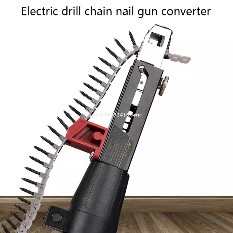 Automatic Screw Chain Nail Gun - Mesin Sekrup Semi Otomatis untuk Mesin Bor