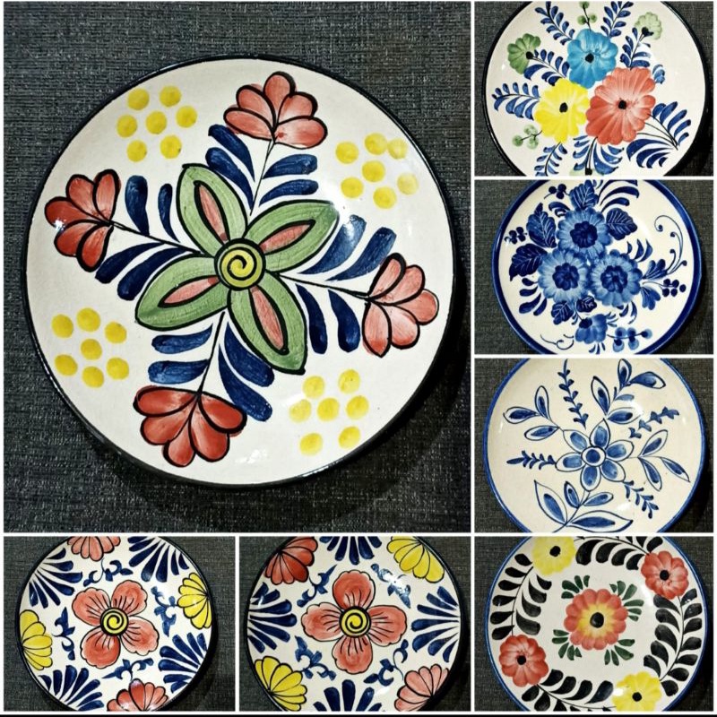 Pot piring keramik uk kecil