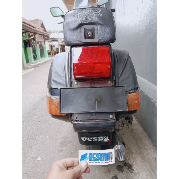 bemper belakang vespa new PX ps px exclusive spartan strada npx embos vespa timbul