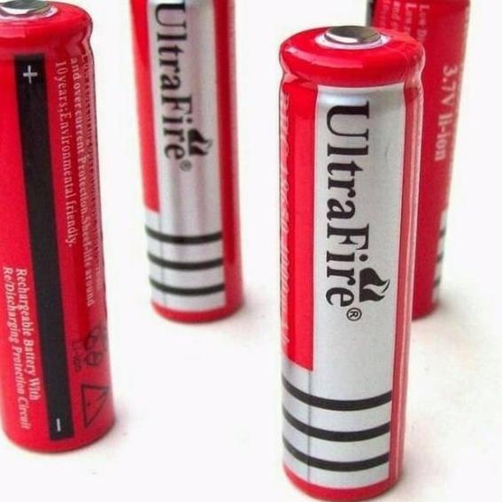 [Hemat Terkini]Batere Baterai Ultrafire 18650 Rechargeable / Battery 18650 Ultrafire Battery 18650 B