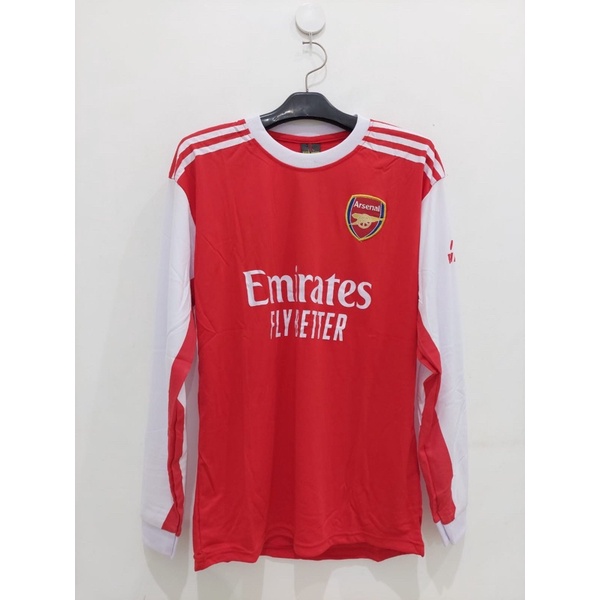 Jersey bola arse.nall home lengan panjang size L