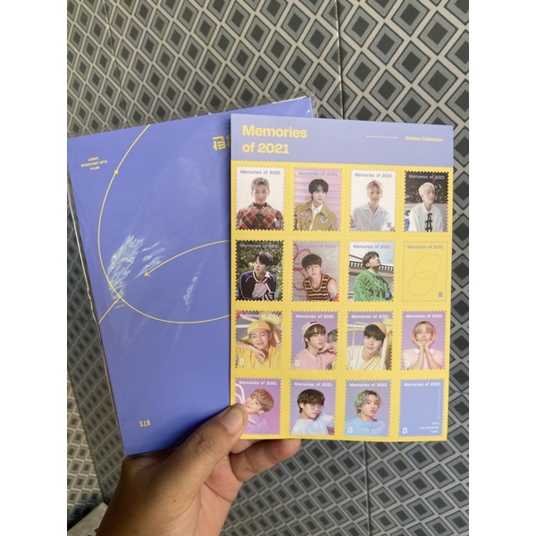 BTS DVD Memories 21 Oneul book+Stamp set