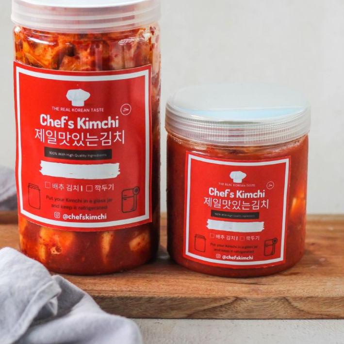 

limited STOCK!Kimchi Sawi 1 KG by Chef's Kimchi HALAL|SQ3