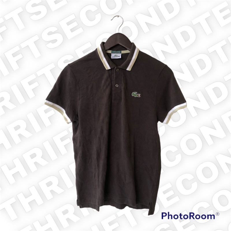 kaos polo lacoste second original