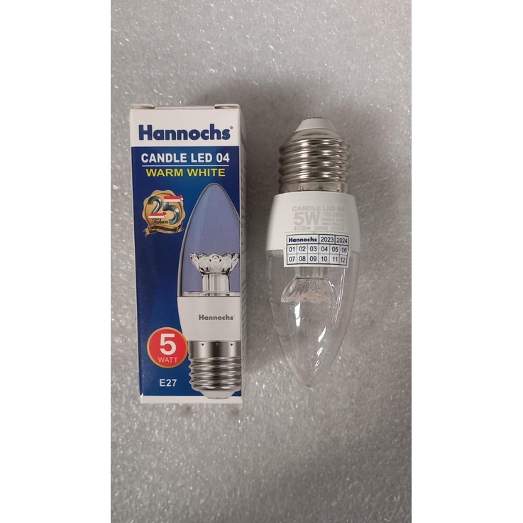 Hannochs Candle LED WW 5W E27