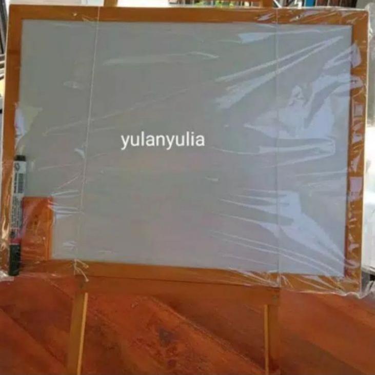 

[KODE TGBZG] papan tulis 32x42 white board + standing gratis spidol+penghapus