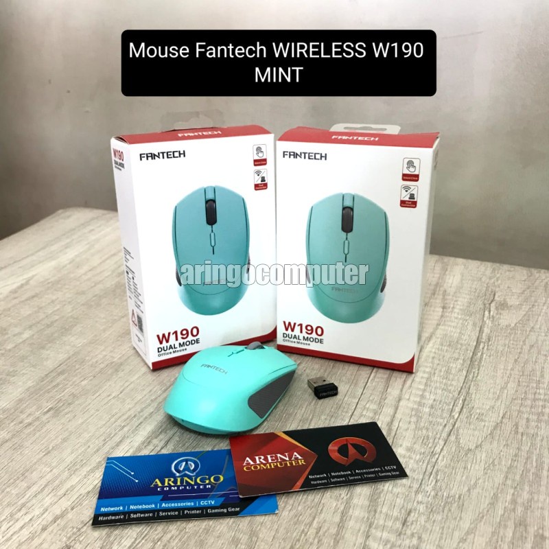 Mouse Fantech WIRELESS W190 MINT