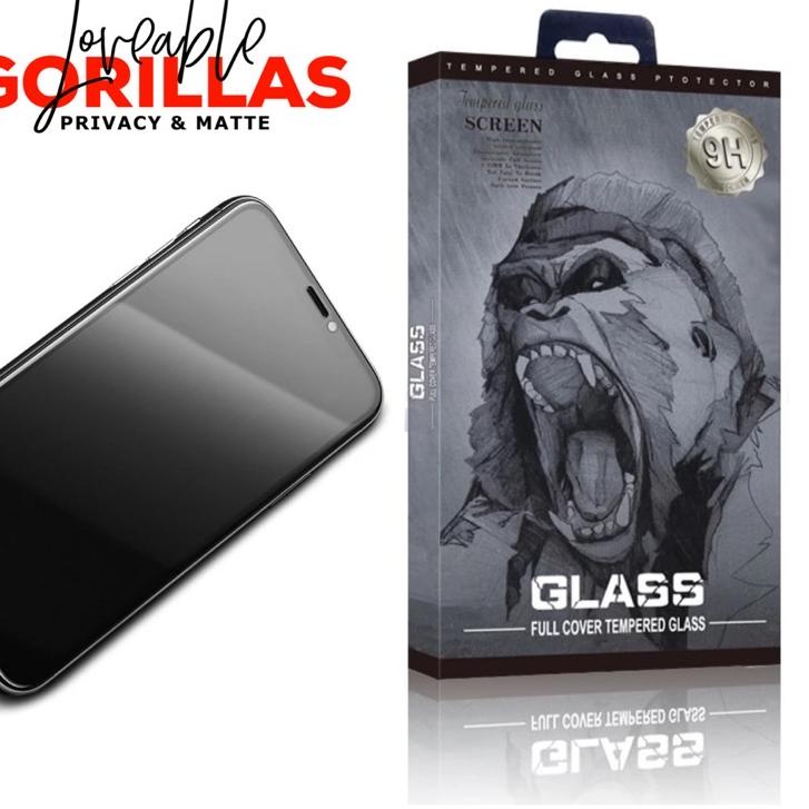 Harga Termurah ( PRIVACY & MATTE ) gorilla glass screen protector anti fingerprint tempered glass fo
