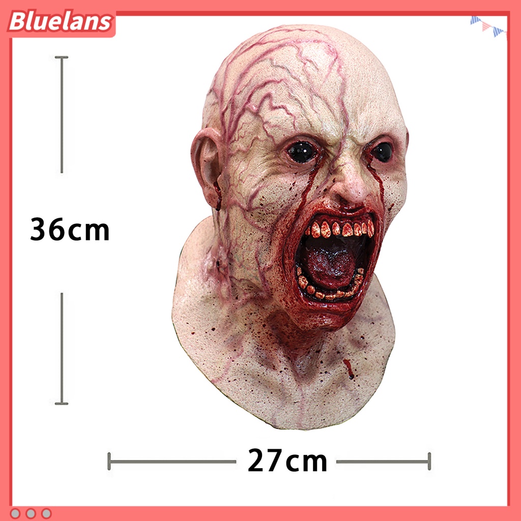 Masker Full Kepala Elastisitas Tinggi Untuk Cosplay Halloween