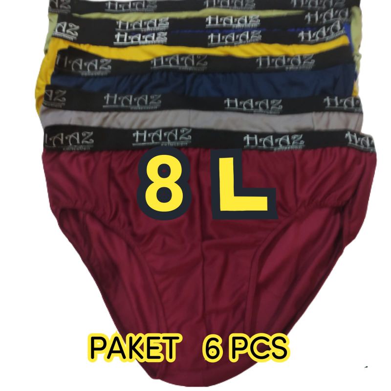 3 pcs celana dalam pria DEWASA cd pria jumbo selempak dewasa  MURAH KARET BOXER segitiga