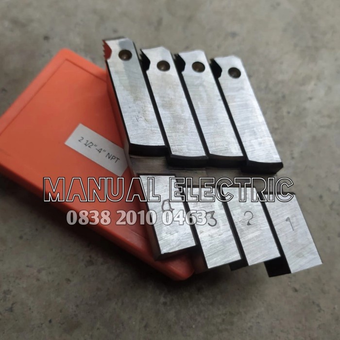 Dies Pipe Thread NPT - Mata Senai Drat Pipa 2. 1/2 - 4 inch