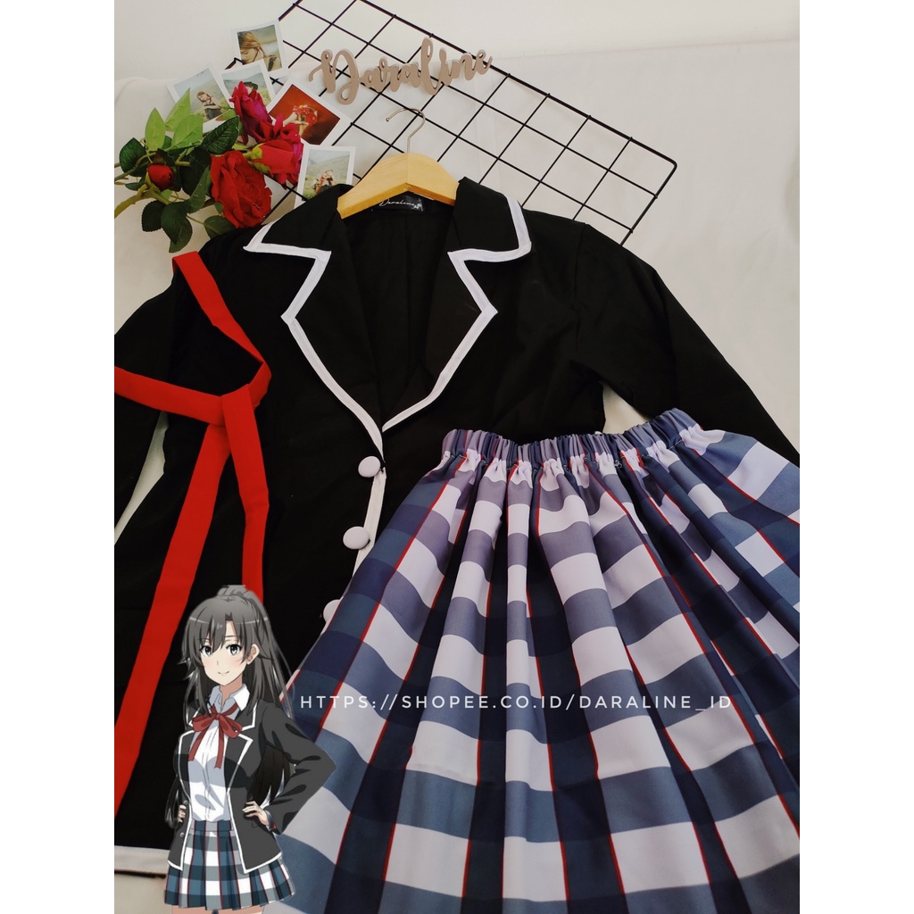 Kostum Cosplay Oregairu
