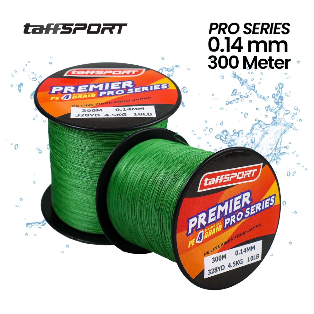 Proberos Benang Pancing Premier Pro Series Braided Thick 0.14mm OMTHAUGR - Green