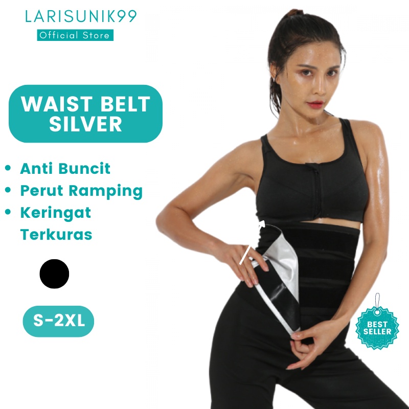 Korset Pelangsing Perut Solania Waist Man Silver Pakaian Dalam Korset Perut Underwear