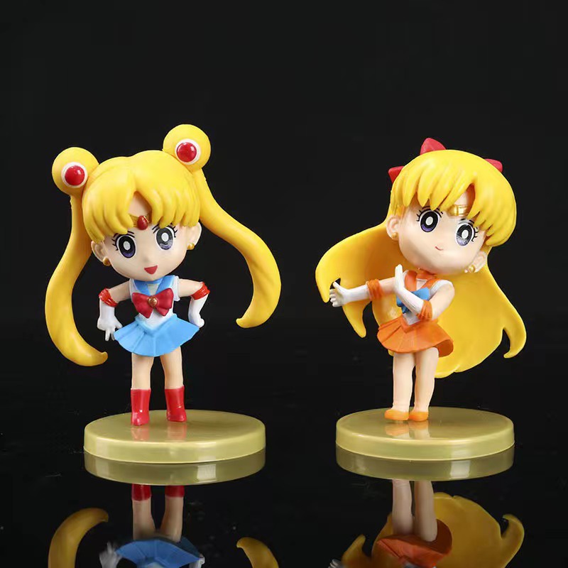 (WPJ-SAILORMOON) GANTUNGAN KUNCI SAILORMOON / PAJANGAN SAILORMOON / FIGURE SAILORMOON / DEKORASI ANIME / MINI FIGURE / PAJANGAN MOBIL