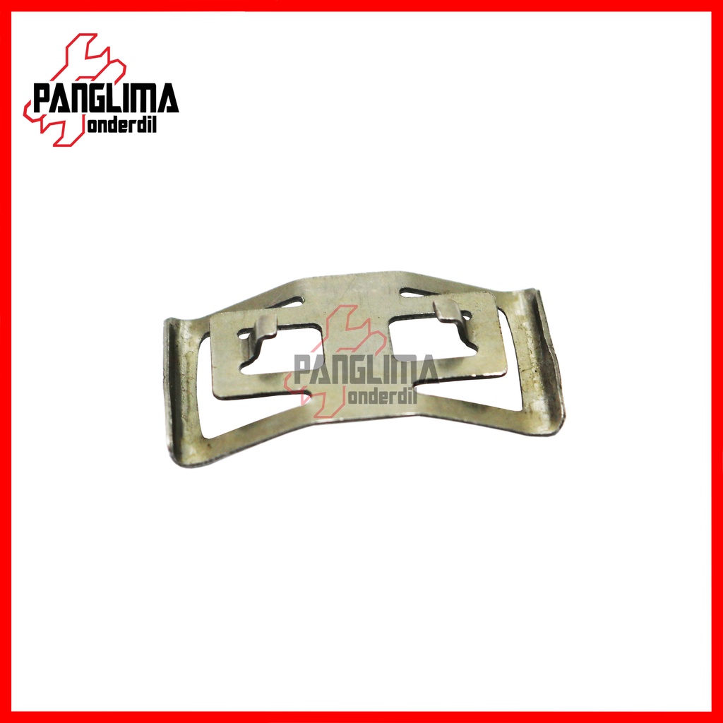 Plat Tahanan Kampas Rem Depan Satria FU 150 Injeksi-FI Pelat Dispad-Per-Spring Pad