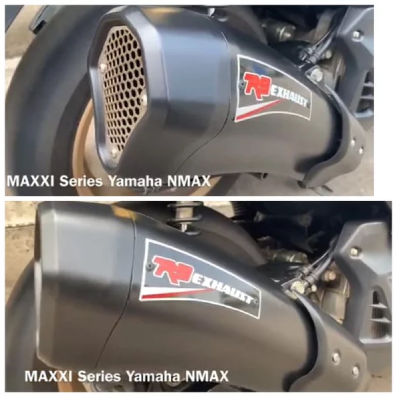 KNALPOT R9 MAXXI YAMAHA NMAX OLD BLACK