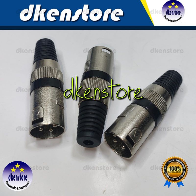 Jek Canon Canare new 3pin Female Male