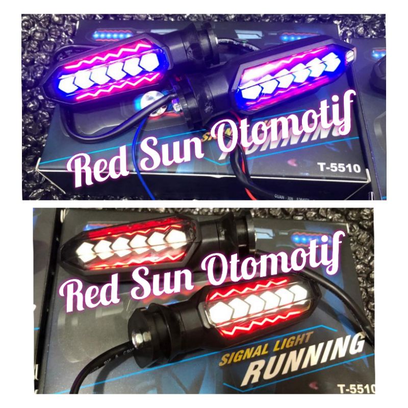 Lampu Sein Sen LED Signal Turn indikator Running Motor Vario 125 150 160 cbr R15 V3 V4 Cb150R verza 