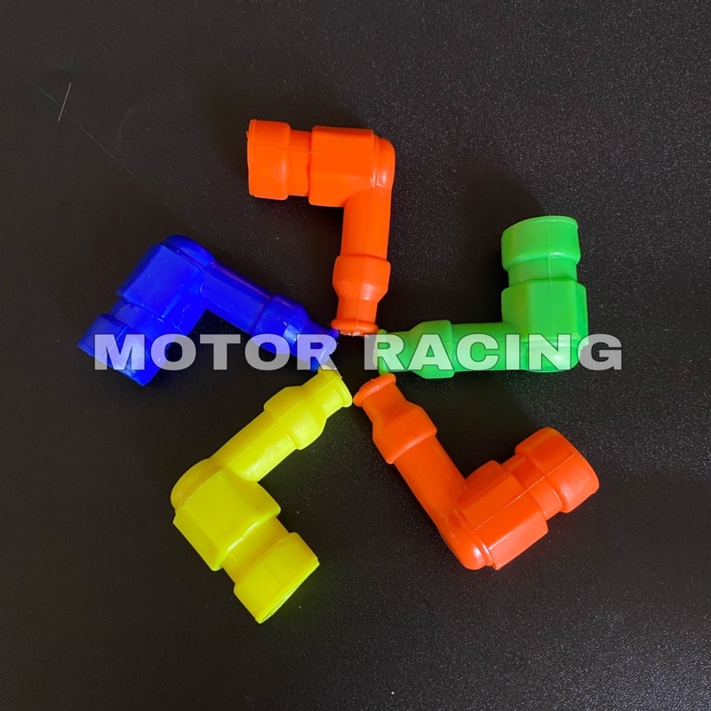 Tutup Busi/ Cop busi Racing Warna CUMI Lentur &amp; Tahan panas