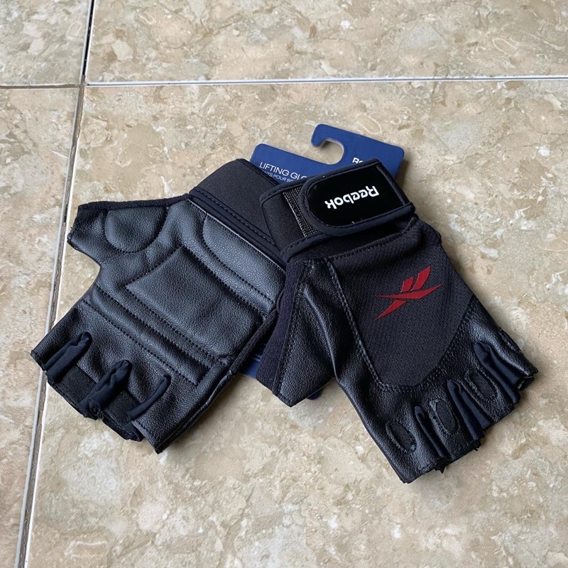KAOS TANGAN FITNESS REEBOK LIFTING GLOVES ORIGINAL