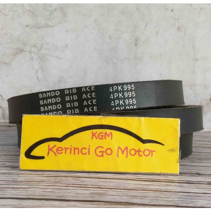 BANDO VAN BELT 4PK 995 RIB BELT TALI KIPAS DINAMO NISSAN SENTRA 1.6