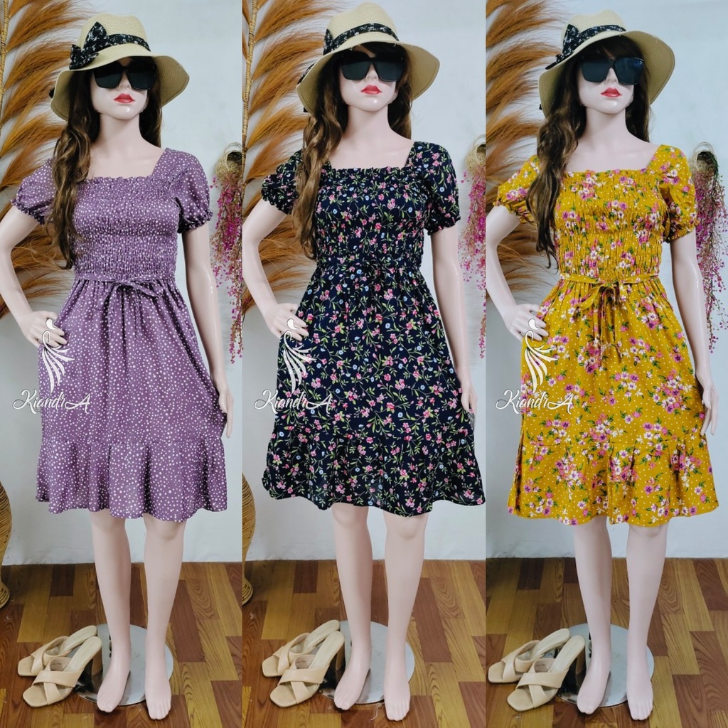 Kiandra - Dress Kerut Premium