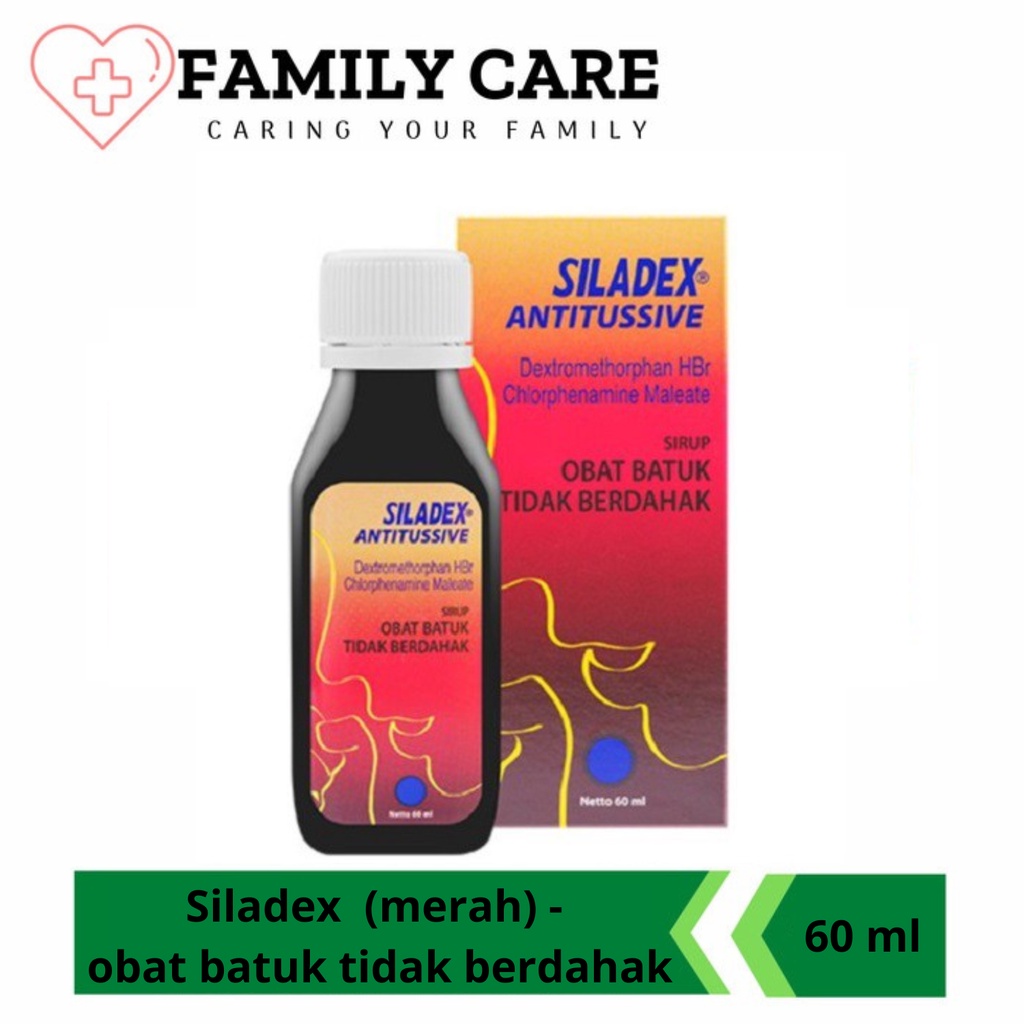 Siladex Merah obat batuk tidak berdahak Siladex ATT Siladex Antitusive
