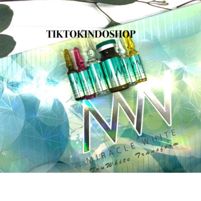 BISA COD ✔️PASTI ORI Ecer Truwhite Miracle White Hijau // Infus Whitening Original Transform Suntik|