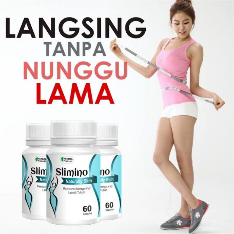 

Obat Herbal Pelangsing Badan Ampuh Slimino Herbal Asli 100% Original