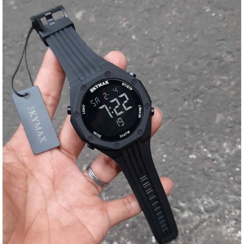 Jam Tangan Skymax Terlaris Digital Tahan Air Waterproof 30M